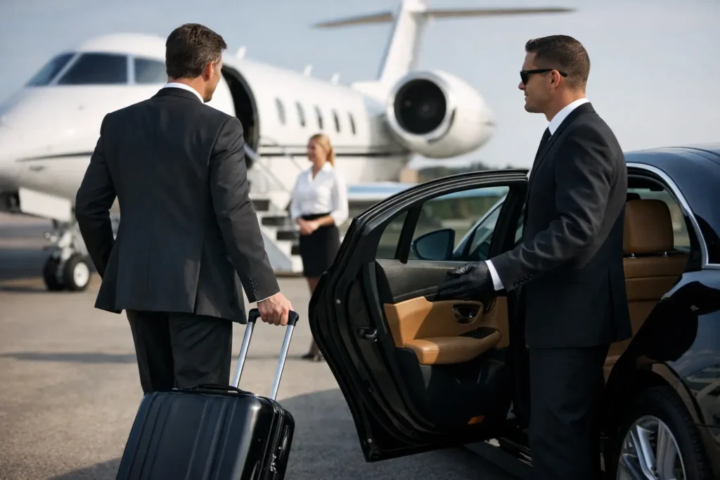 Private Aviation Transfers With Executive Precision