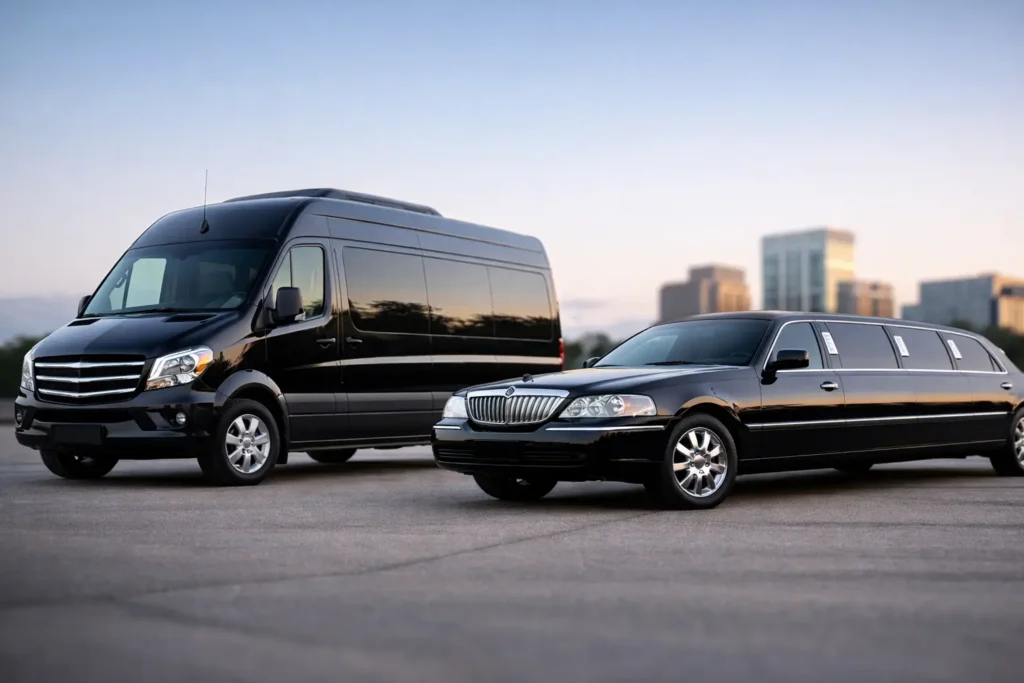 Sprinter Van vs Limo: Which Ride Fits Best?